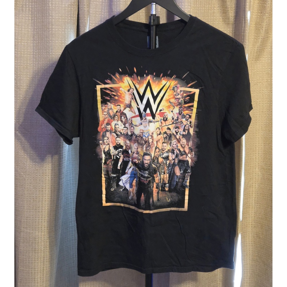 WWE I Was There 2023 Merchandise T-Shirt Men's Size Medium Black